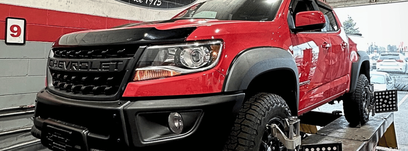 Chevrolet Colorado in for Suspension Repair Dales Auto Service