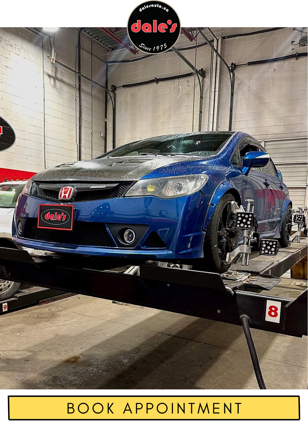 Honda Service at Dale's Auto Service