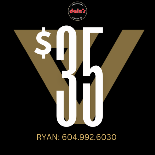 Vybrant Mobile Detailing gift certificate from Dale's Auto Service